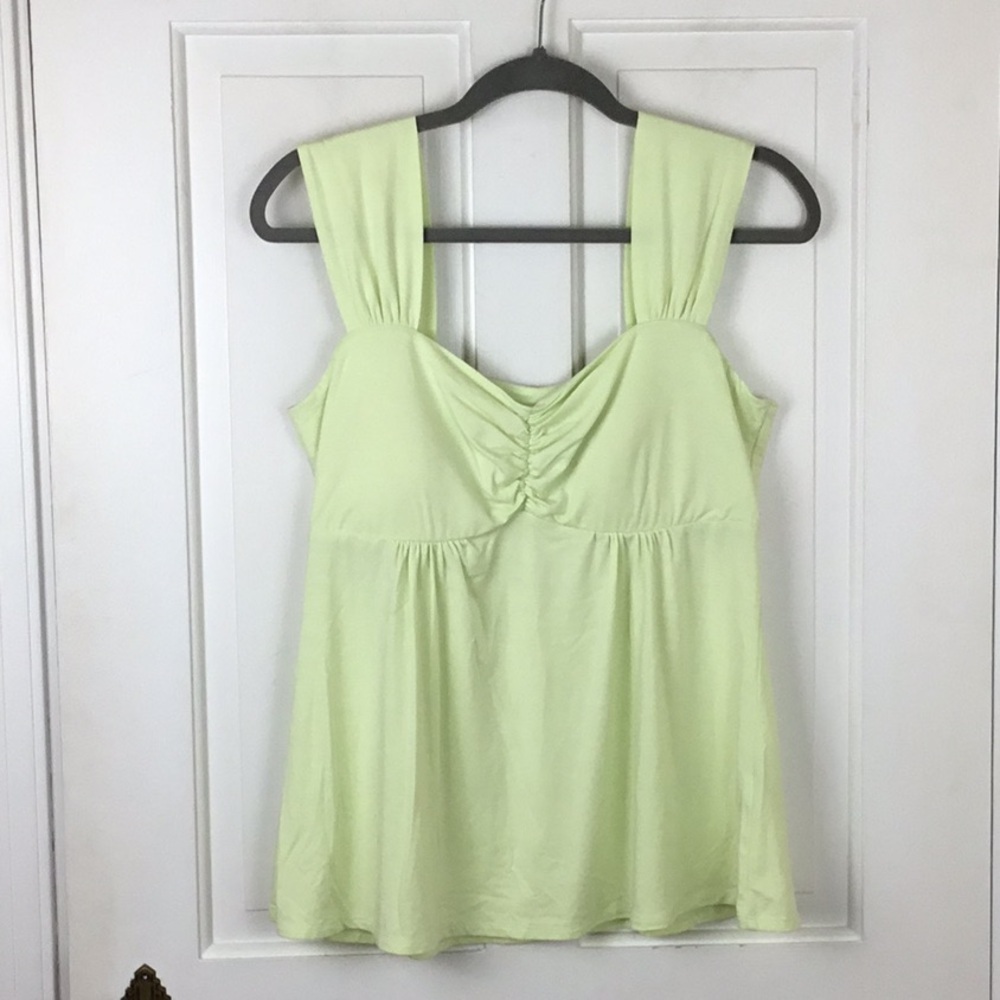 Sage Green Babydoll Top